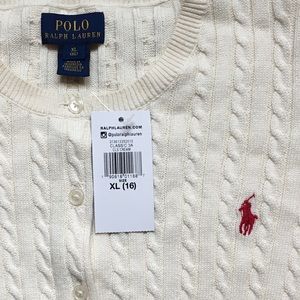 Polo by Ralph Lauren Shirts & Tops - Polo Ralph Lauren Cable Knit Cardigan Polo by Ralph Lauren Shirts & Tops - Polo Ralph Lauren Cable Knit Cardigan